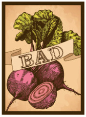 Legion Bad Beets Deck Protectors - 50 ct